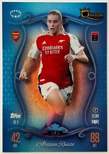 Topps 2024-25 UEFA Match Attax - ALESSIA RUSSO (ARSENAL) Queens of Europe QE4 - Picture 1 of 1