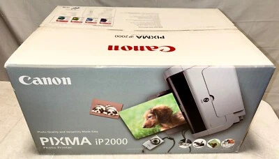 NEW Sealed Canon PIXMA iP2000 Photo Inkjet Printer - Image 1 of 4
