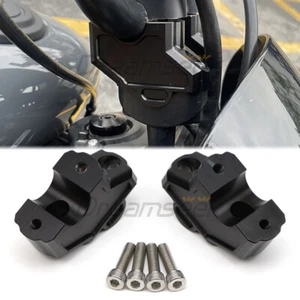 Lenkererhöhung Versatz Klemme Adapter für Harley Nightster RH975 975 2022 2023 - Bild 1 von 11