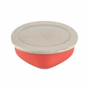 Koziol Box mit Deckel Connect Box, Lunchdose, Materialmix, Nature Coral, 700 ml - Picture 1 of 3