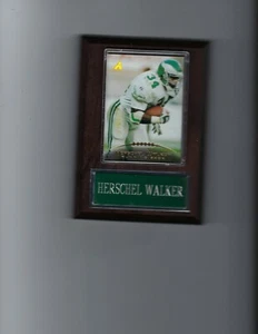 HERSCHEL WALKER PLAQUE PHILADELPHIA EAGLES FOOTBALL NFL C - Picture 1 of 1