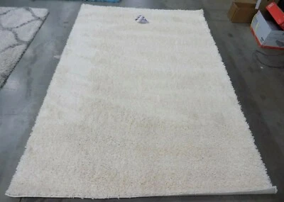 IVORY 5'-3" X 7'-6" Back Stain Rug, Reduced Price 1172599725 SG151-1212-5 - Image 1 of 4