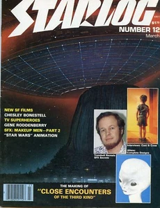 STARLOG MAGAZINE* NO.12 * MARCH 1978 * MAKING OF CLOSE ENCOUNTERS - Picture 1 of 1