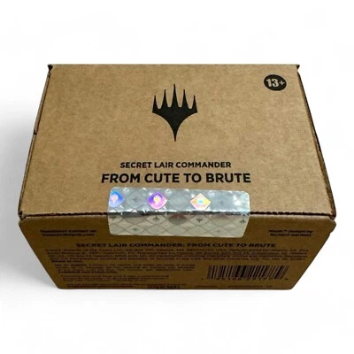 Secret Lair Commander Deck From Cute To Brute MTG Limited Edition Factory Sealed - Image 1 of 4