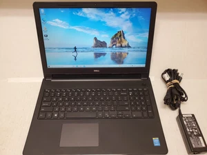 Dell Inspiron 3558 15.6" HD Laptop Intel Core i5-5015U 4GB 1TB Win-10 DVD Cam BT - Picture 1 of 12