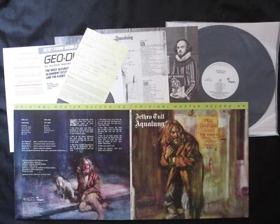 JETHRO TULL, Aqualung MFSL Mobile Fidelity half-speed +all inserts Japan EXC- LP - Image 1 of 2