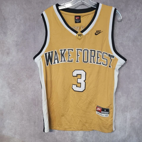 Vintage  2006 Chris Paul 3 Wake Forest Throwback Jersey Mens s Sewn Cover