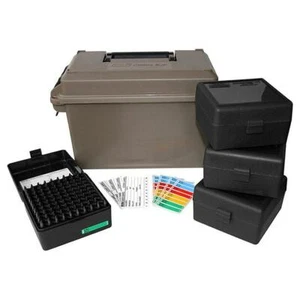 MTM ACC223 223 Ammo Can for 400 rd. Includes 4 each RS-100's Dark Earth - Picture 1 of 1
