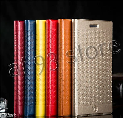 ELEGANTE FUNDA FUNDA PU PARA iPHONES DE APPLE Y TELÉFONOS MÓVILES SAMSUNG GALAXY Foto 1 de 4