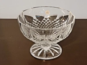 Longchamp Cristal d'Arques France Coup Sur Pied 8 3/4" Footed Bowl (NOS) PSJ - Picture 1 of 9
