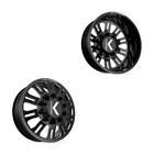 26x8.25 KG1 Forged KD004 Duel Black Milled 11-UP GM DUALLY Wheels 8x210 Set of 6