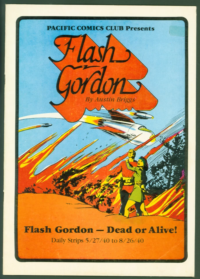 De colección 1981 Pacific Comics Club Flash Gordon Dead or Alive Tiras Diarias Reimpresiones Foto 1 de 2