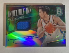 Nick Collison 2013-14 Panini Spectra Indelible Ink Jersey Auto Autograph #/199