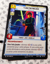 Star Wars Unlimited Card SOR Game Carte Legendaire Luke Skywalker 051/252 L FR