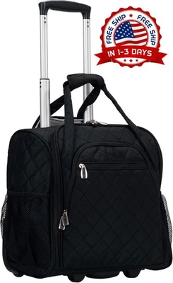 Equipaje de mano вертикальный con ruedas para debajo del asiento, негро, 15 pulgadas - Изображение 1 из 4