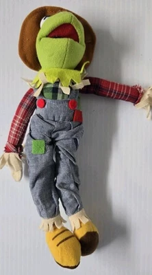 Juguete de peluche The Muppets Nanco Mago de Oz Espantapájaros Kermit La Rana Foto 1 de 3