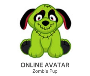 Webkinz Classic Zombie Pup Halloween Pet Code Only - Bild 1 von 1