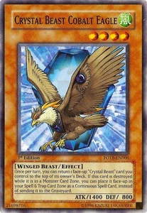 Crystal Beast Cobalt Eagle [FOTB-EN006] Common Near Mint 1st Edition - Picture 1 of 1