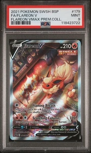 2021 Flareon V Alt Art SWSH179 Sword & Shield Promo Graded PSA 9 MINT - Picture 1 of 2
