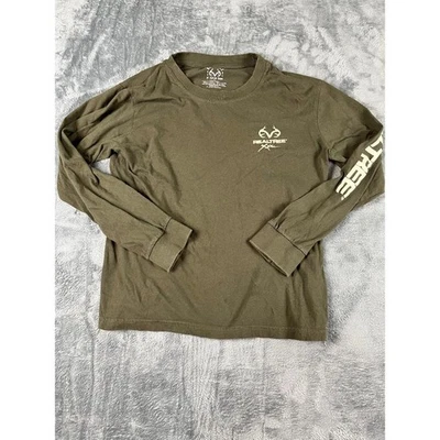 Camisa Hombre Realtree Grande Verde, Manga Larga, Buen Estado Foto 1 de 4