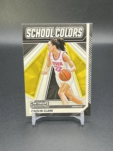 2024 Panini Caitlin Clark Collection School Colors #SC4 Rookie Iowa Hawkeyes - Bild 1 von 3