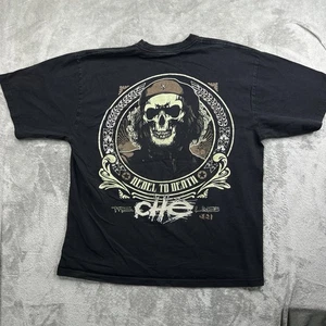 Vintage Y2K The Che Lives Skull Rebel to Death SIZE 2XL Gold Series Back Print - Bild 1 von 8
