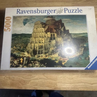 Ravensburger The Tower of Babel Puzzle 60x40 in. - 5000 Pieces - Image 1 of 4
