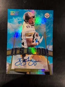 2025 Score Football Yancey Thigpen #IGG-YTN Its Good Auto Steelers - Picture 1 of 4