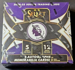 2024-25 Panini Select Premier League EPL Soccer Factory Sealed Hobby Box - Picture 1 of 2