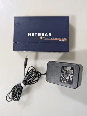 NETGEAR 8-Port FS108 10/100Mbps ProSafe Desktop Switch - Image 1 of 4