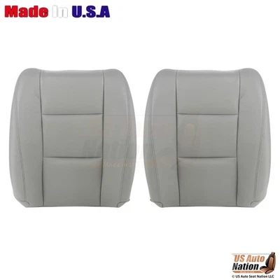 Cubiertas de repuesto delanteras gris pizarra para Dodge Durango 2004-2006 de cuero sintético Foto 1 de 4