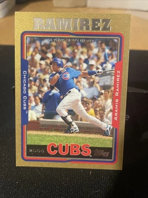 Aramis Ramírez 2005 Topps Gold #501 #/2005 Chicago Cubs Foto 1 de 3