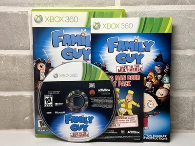 Family Guy Back to the Multiverse - Xbox 360 - Completo CIB/Inserto probado Foto 1 de 4