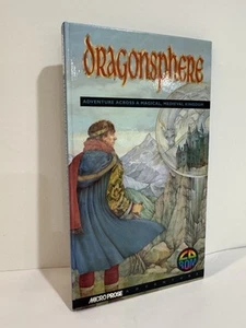 Dragonsphere IBM DOS CD-ROM Big Book Microprose (1994) - Picture 1 of 6