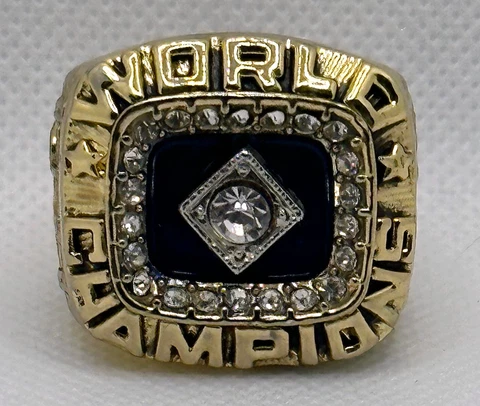 CLIFF JOHNSON 1978 YANKEES WORLD SERIES CHAMPIONS REPLICA SOUVENIR SIZE 12 RING Cover