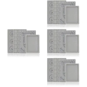 4 Count Design Desk Storage Box Bracelet Bead Board Jewelry Organizer - Picture 1 of 12