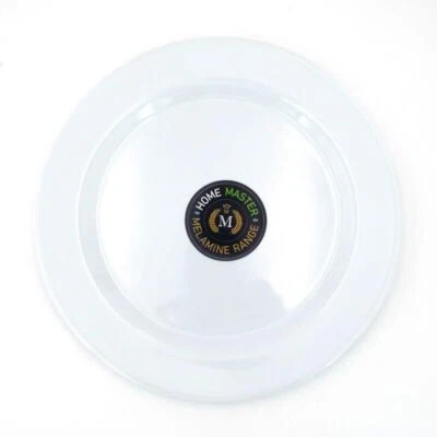 6pcs Melamine Plate Round Home Master Lightweight Chip Scratch Resistant 30cm - image 1 of 4