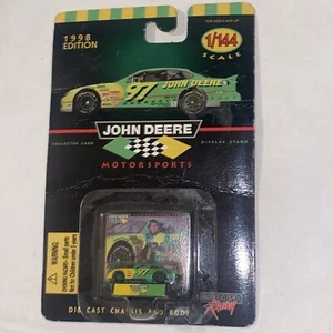 VTG John Deere 1:144 Racing Diecast Cab Stock Car NASCAR 1997 NASCAR collection - Picture 1 of 10