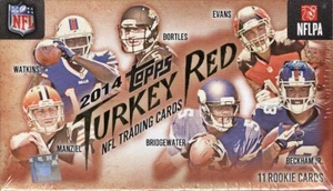 2014 TOPPS TURKEY RED FOOTBALL BOX BLOWOUT CARDS - Picture 1 of 2