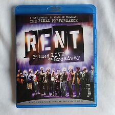 RENT: Filmed Live On Broadway (Blu-ray Disc, 2009)