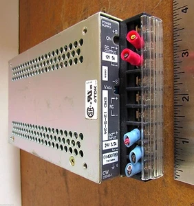 TDK ERD 12-5-24 Power Supply Japan 124VDC 5A 100-240VAC Input PLC KEPCO CNC - Picture 1 of 9