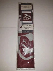 Mississippi State Bulldogs College Screen Print Banner 28" x 40" - Picture 1 of 3
