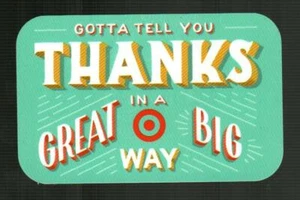 TARGET Thanks 2018 Gift Card [ 1018 2462 ] ( $0 ) - Picture 1 of 1