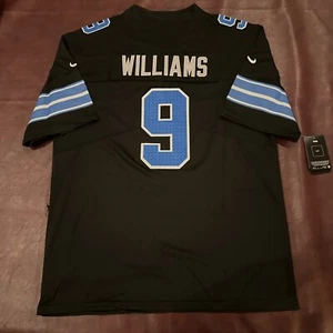 Jameson Williams Trikot Detroit Lions 2024 #9 Medium schwarz genäht  - Bild 1 von 6