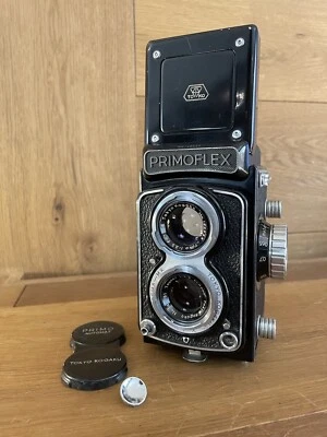 *Super Rare : Near Mint* Tokyo Kogaku Primoflex Automat TLR Camera Topcor 75mm  - Image 1 of 4