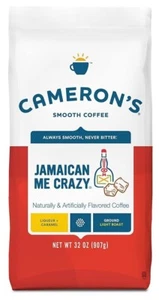 Cameron's Kaffee geröstet gemahlen Kaffeebeutel aromatisiert Jamaican Me Crazy 12 Oz - Bild 1 von 4