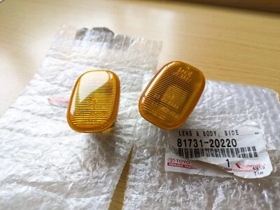 Lente Indicadora de Giro Repetidores Genuinos Koito Japón Jdm Mr2 Sw20 Ámbar Foto 1 de 4