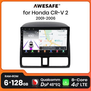 128GB Android 13 Autoradio Für Honda CR-V II CRV 2 RD 2000-2006 GPS Navi FM DAB+ - Bild 1 von 13