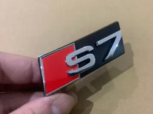Emblema de parrilla delantera estilo OEM A7 actualización aspecto S7 insignia para Audi A7 - Imagen 1 de 6