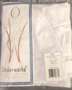 UNDERWORKS #3177 Arthritis Sleep & Leisurebra WHITE 2X USA - Picture 1 of 6